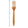 Pumpkin Spice Plastic Forks 24ct