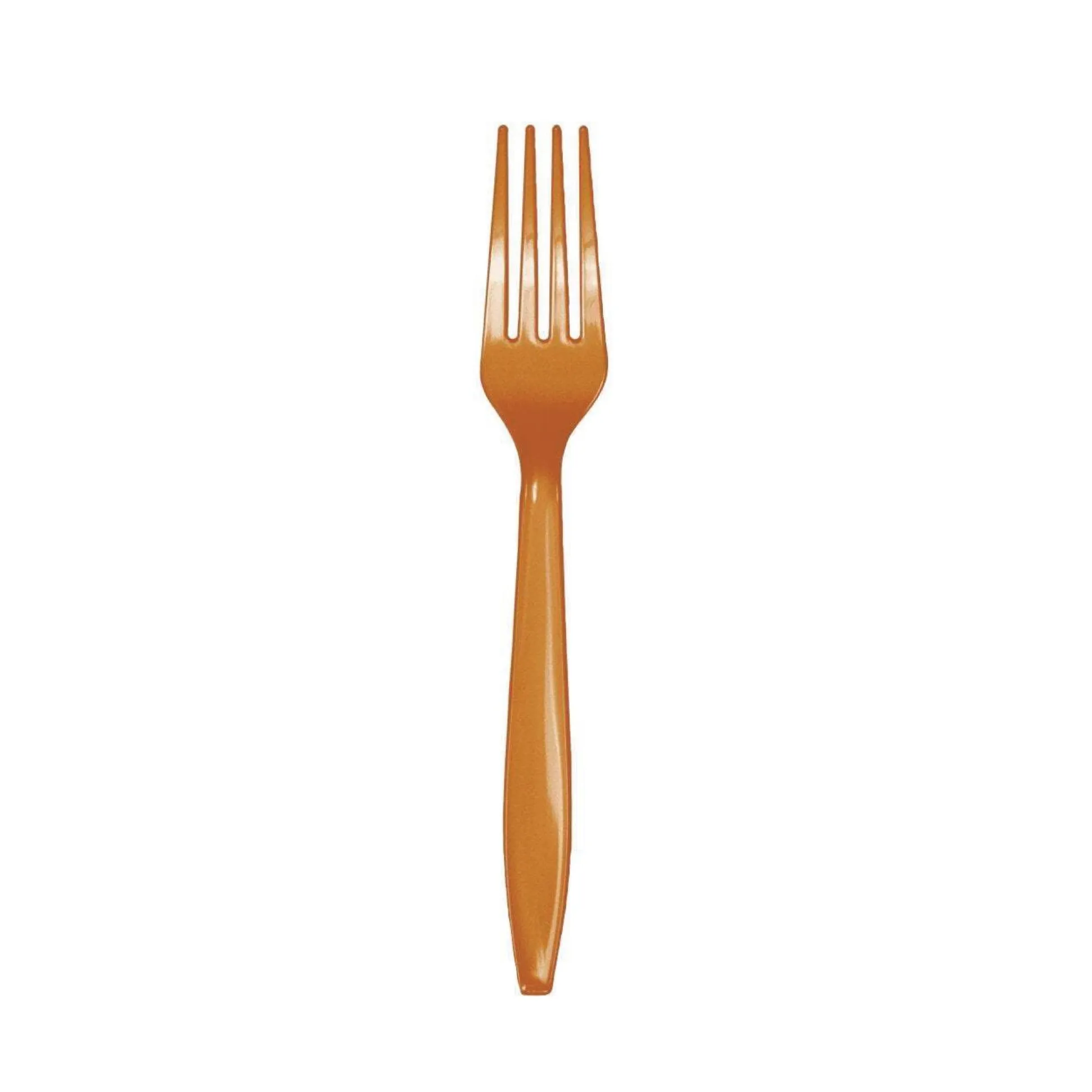 Pumpkin Spice Plastic Forks 24ct