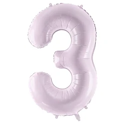 34" Purple Number Balloon 0-9