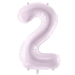 34" Purple Number Balloon 0-9