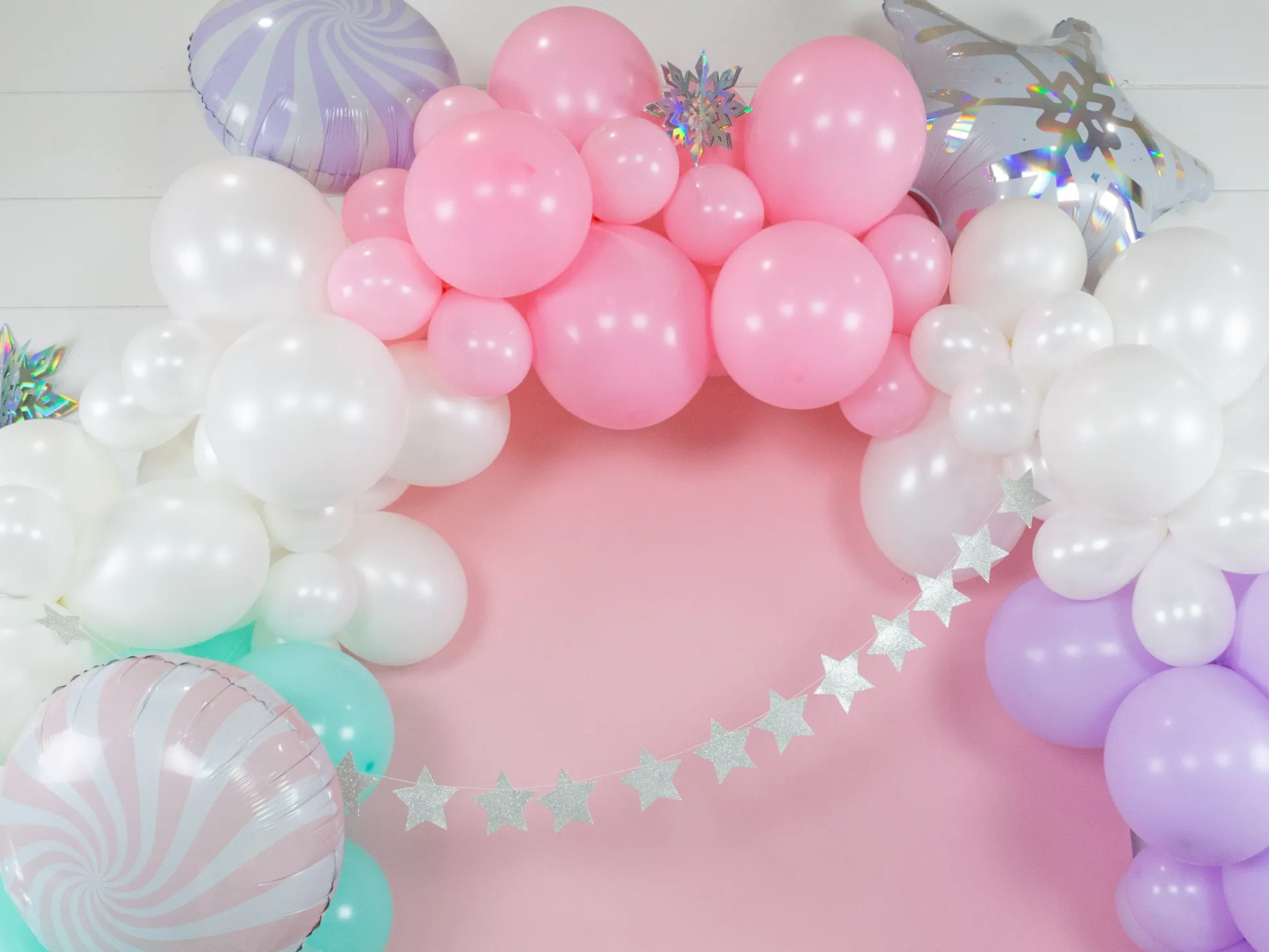 Purple Swirly Lollipop Foil Balloon 14in