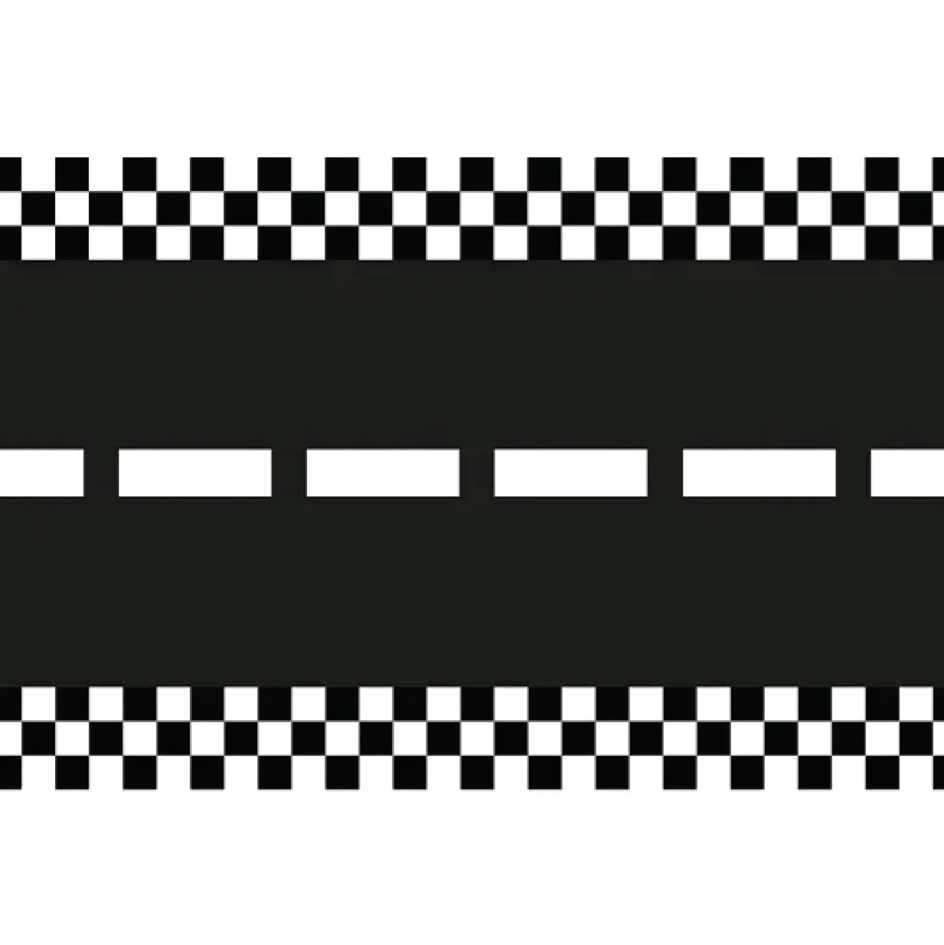 Racetrack Felt Table Runner 16ft