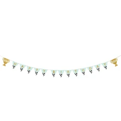 Racing Trophy Happy Birthday Pennant Banner 8ft