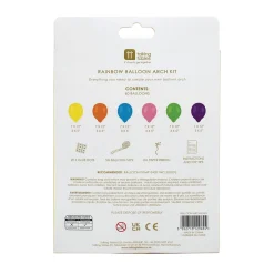 Rainbow Balloon Arch Kit 60ct
