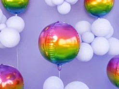 Rainbow Ombre Ball Balloon 16in