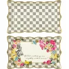 Rectangular Alice in Wonderland Platters 4ct