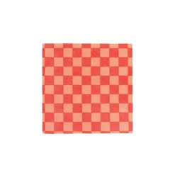Red Checkered Dessert Napkins 20ct
