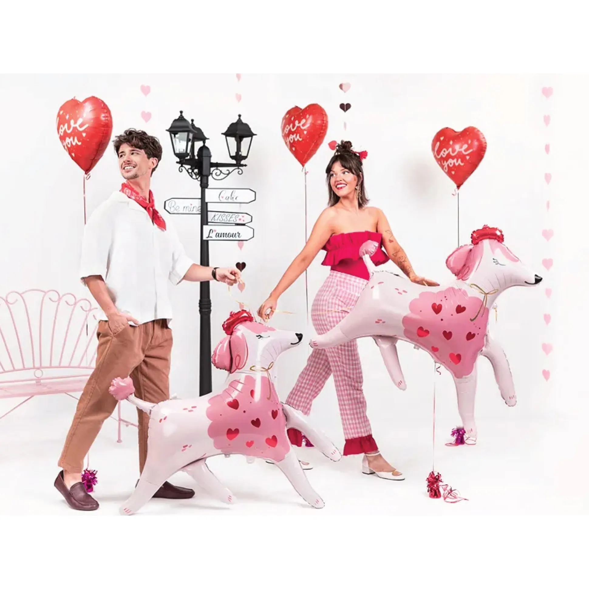 Red Love You Heart Balloon 14in
