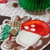 Red Mushroom Lunch Plates 8ct