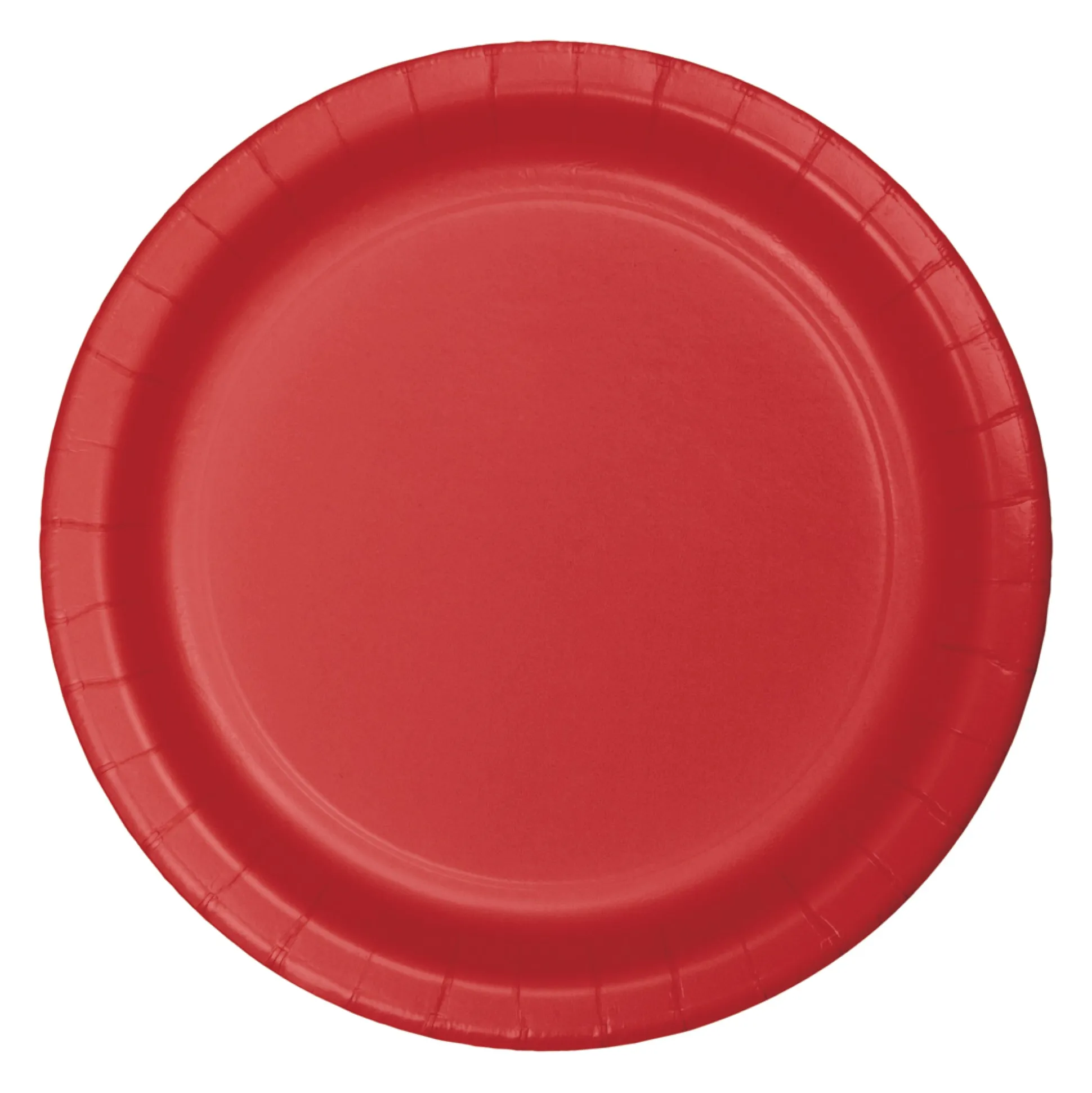 Red Paper Lunch Plates 8ct