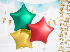 Red Star Foil Balloon 19in