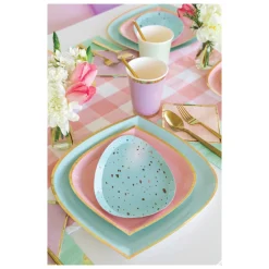 Rockin' Robin Egg Lunch Plates 8ct