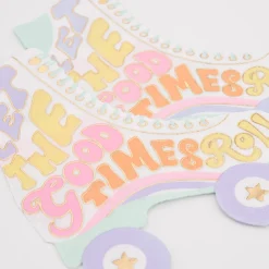 Roller Skate Dessert Napkins 16ct