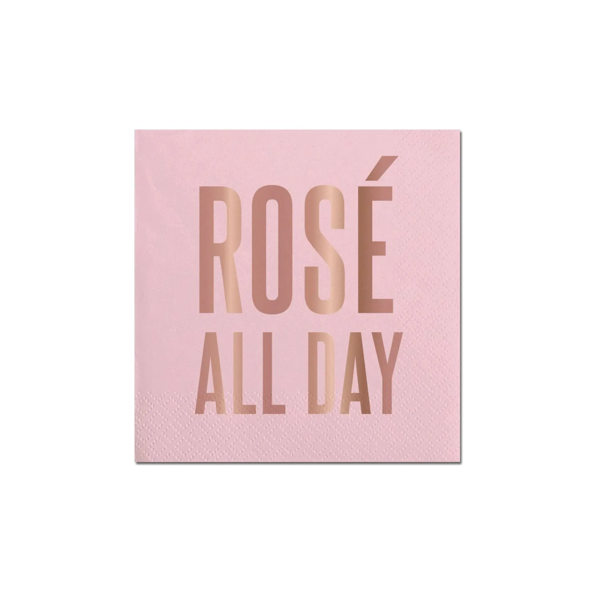 Rosé All Day Dessert Napkins 20ct