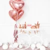 Rose Gold Heart Foil Balloon 18in