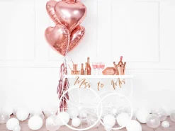Rose Gold Heart Foil Balloon 18in