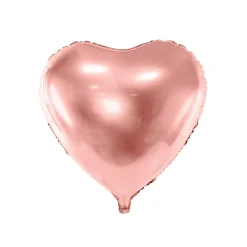 Rose Gold Heart Foil Balloon 18in