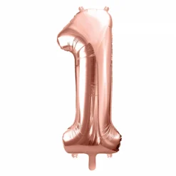 34" Rose Gold Number Balloon 0-9