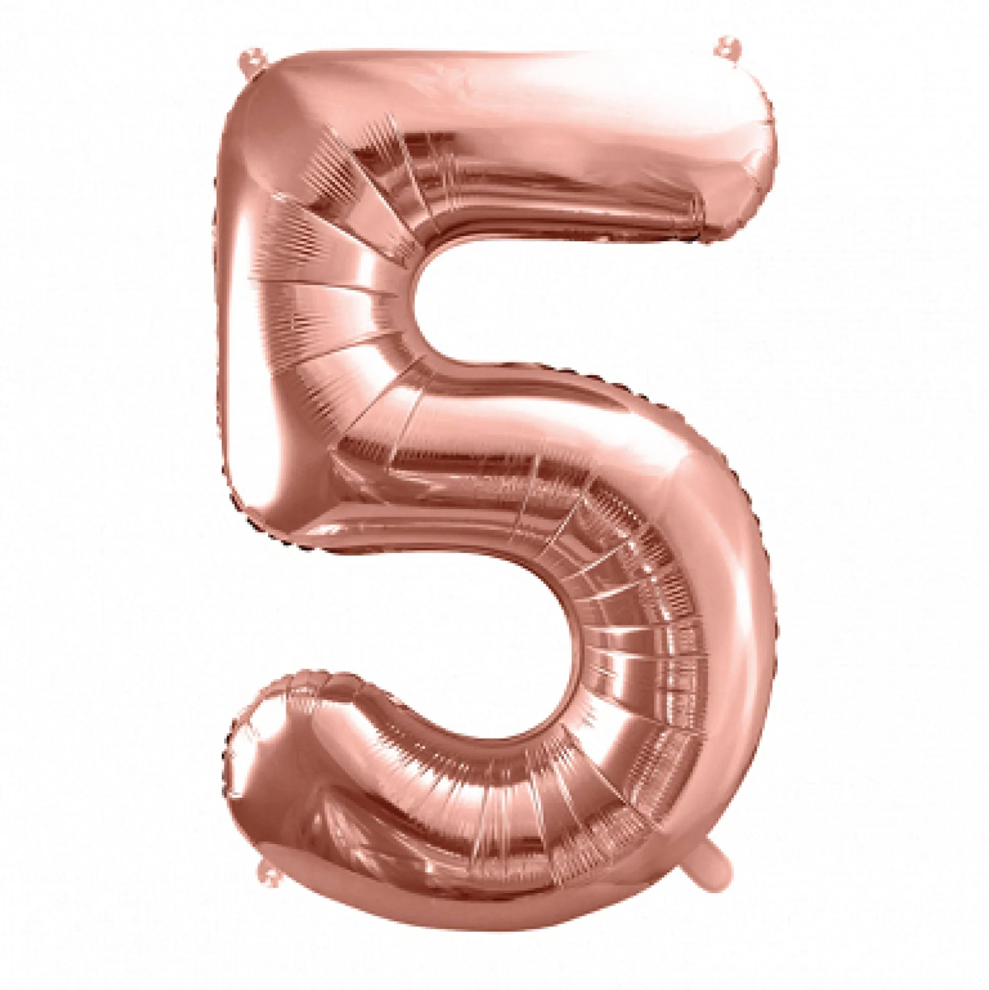 34" Rose Gold Number Balloon 0-9