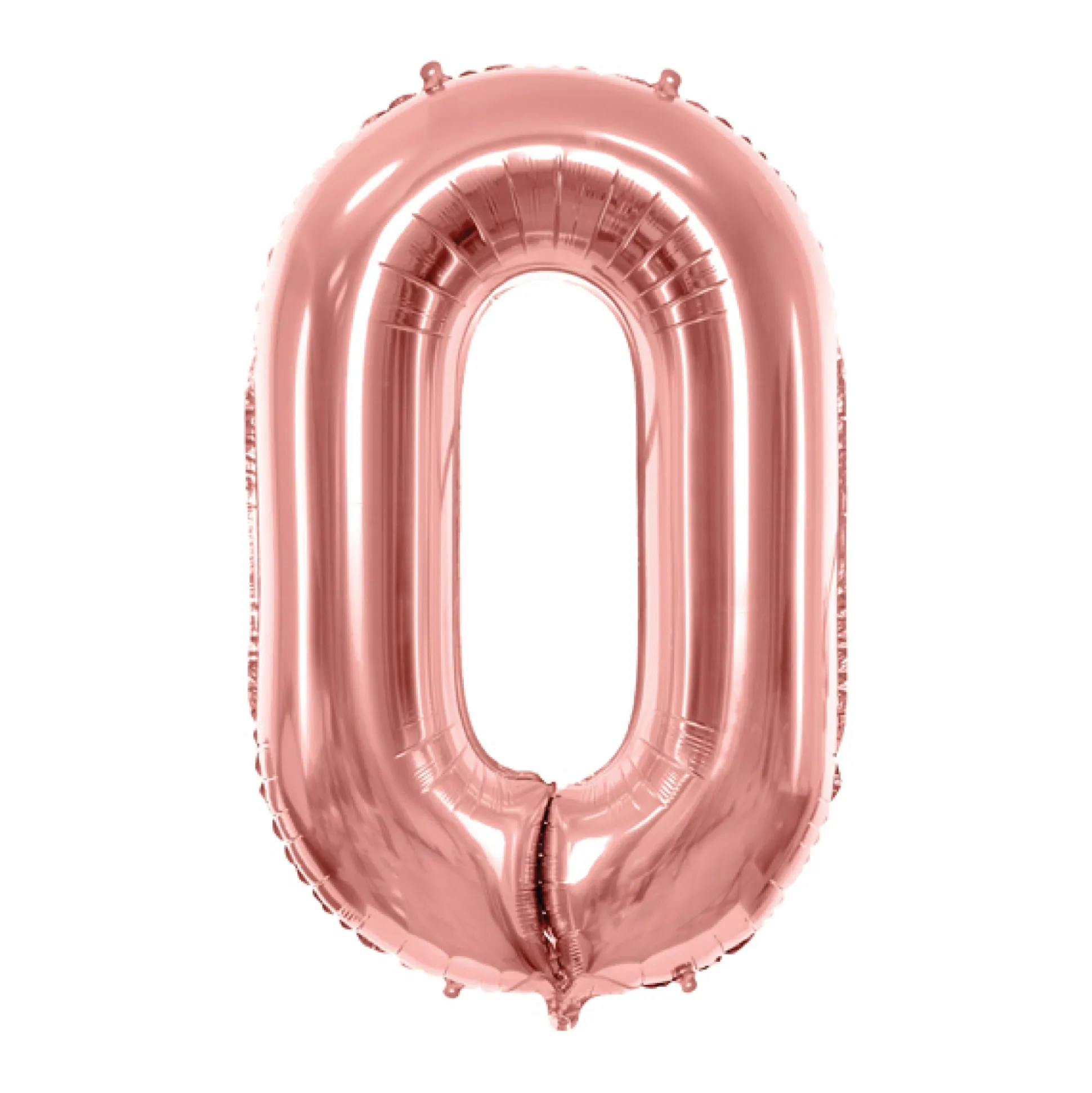 34" Rose Gold Number Balloon 0-9