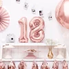 Rose Gold Orbz Foil Balloon 16in