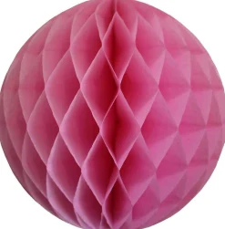 Rose Pink Honeycomb Tissue Ball