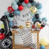 Round Race Track Paper Placemats 12ct