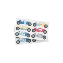 Round Race Track Paper Placemats 12ct