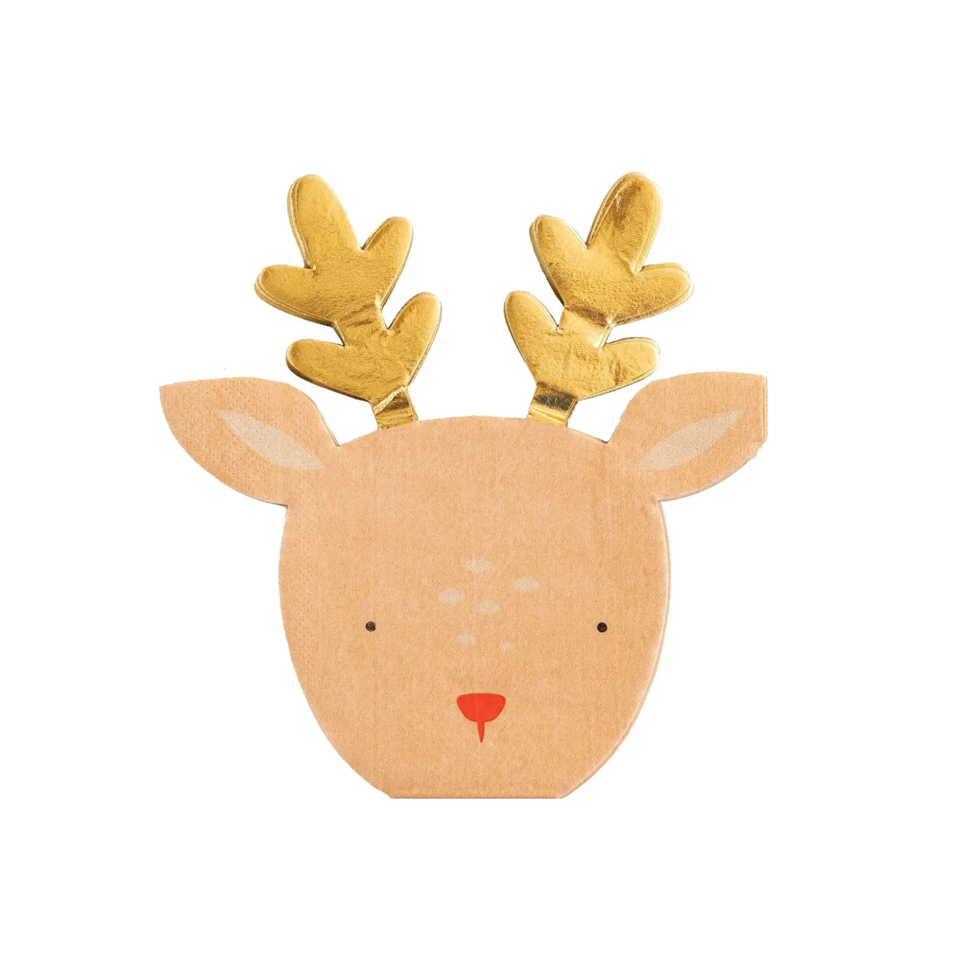 Rudolph Reindeer Dessert Napkins 18ct