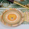 Safari Animal Faces Dessert Plates 8ct