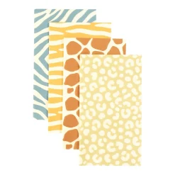 Safari Animal Print Guest Towels 16ct