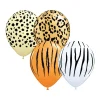 Safari Animal Print Latex Balloons 8ct