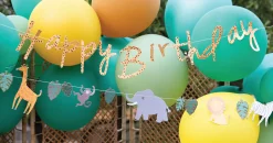 Safari Happy Birthday Banner Set