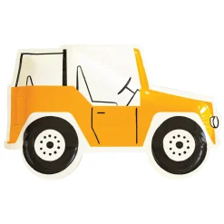 Safari Jeep Lunch Plates 8ct