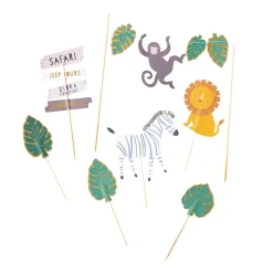 Safari Jeep Tour Cake Toppers 8ct