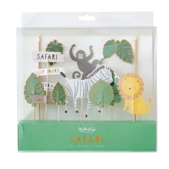 Safari Jeep Tour Cake Toppers 8ct