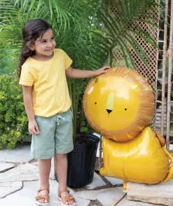 Safari Lion Mylar Balloon 24in