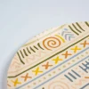 Safari Tribal Stripe Dinner Plates 8ct