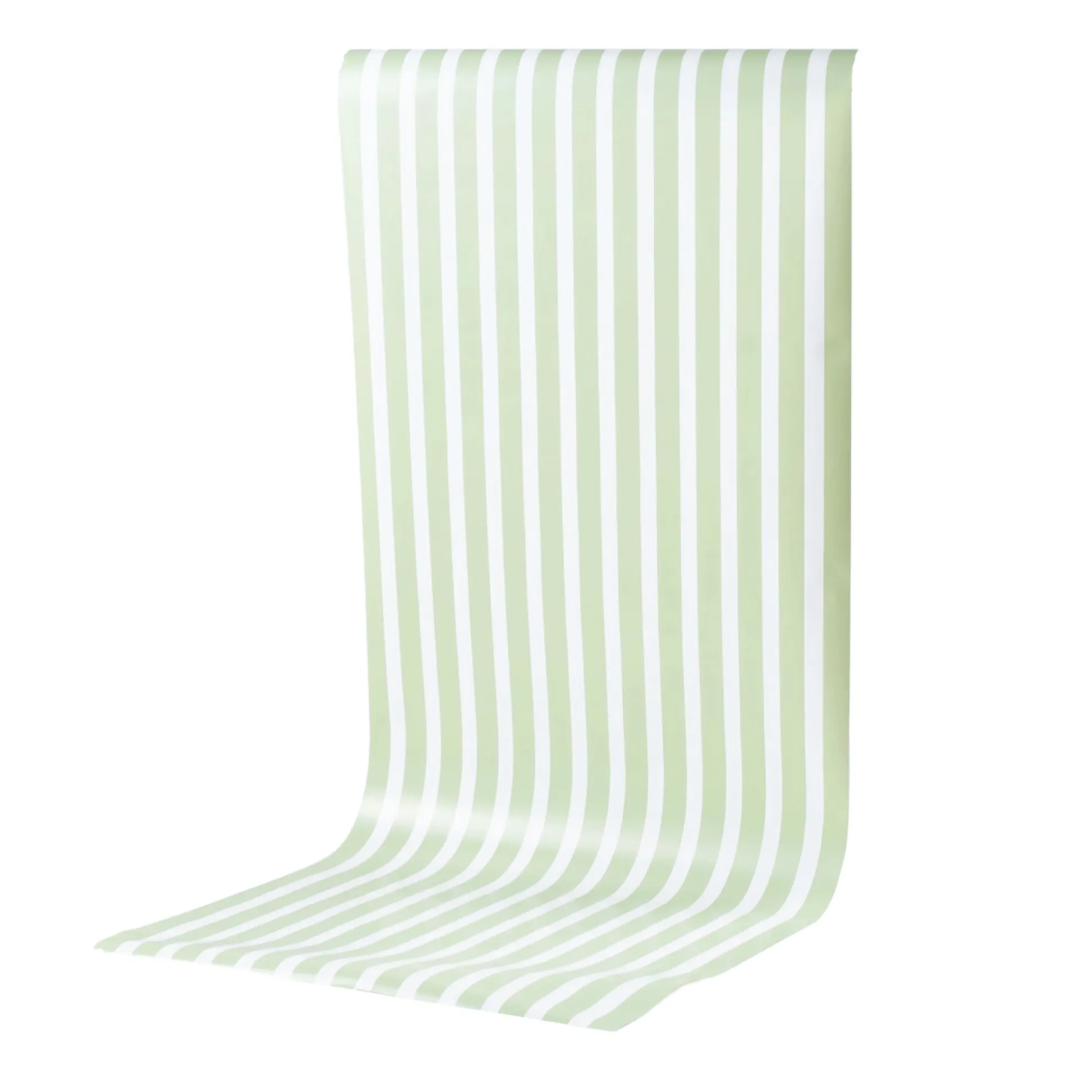 Sage Green Striped Table Runner 10ft