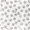Scattered Soccer Balls Lunch Plates 8ct