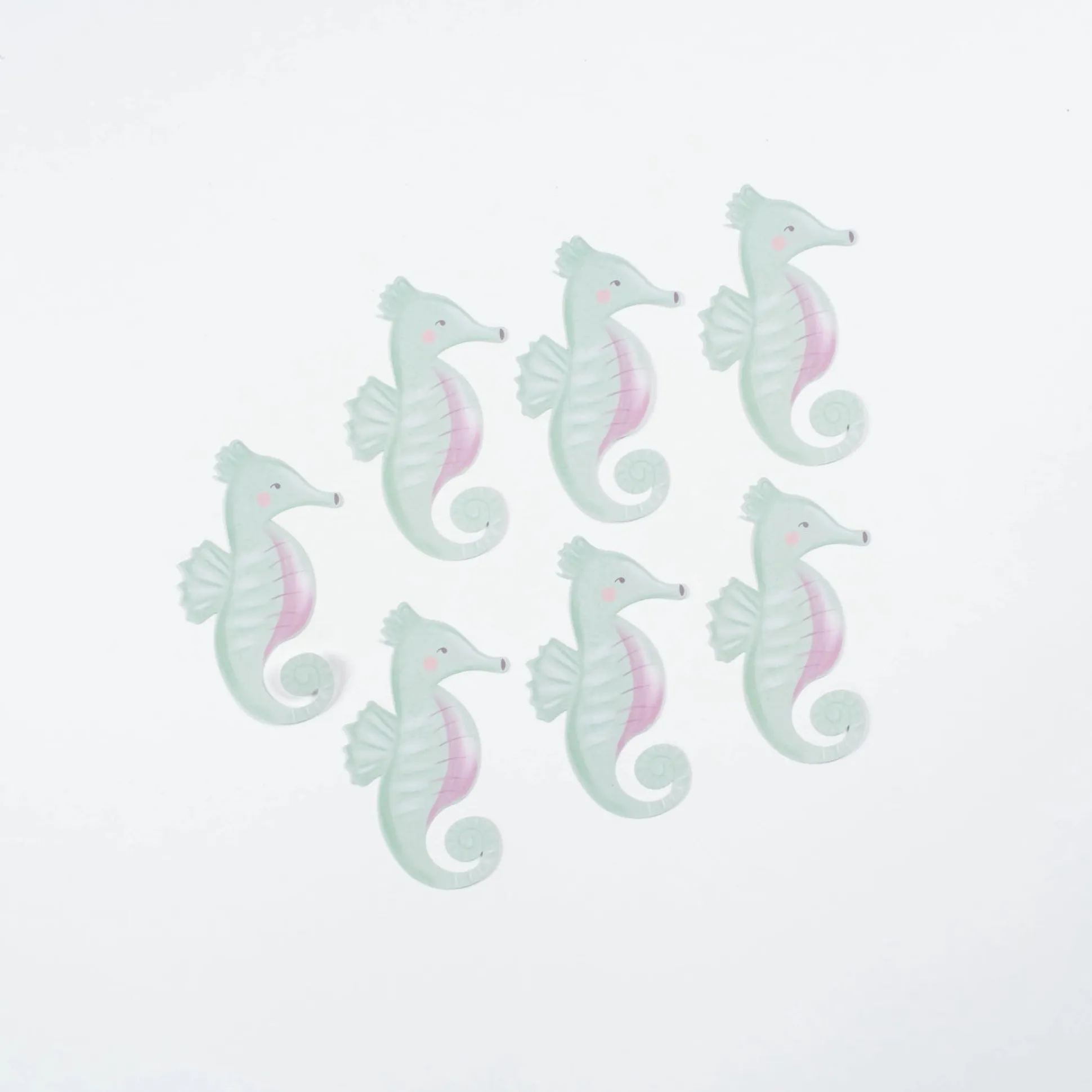 Seahorse Accent Stickers 8ct