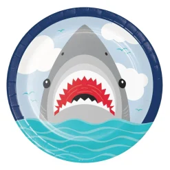 Shark Attack Lunch Plates 8ct