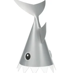 Shark Attack Party Hats 8ct