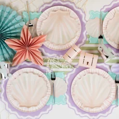 Shell Dessert Plates 8ct
