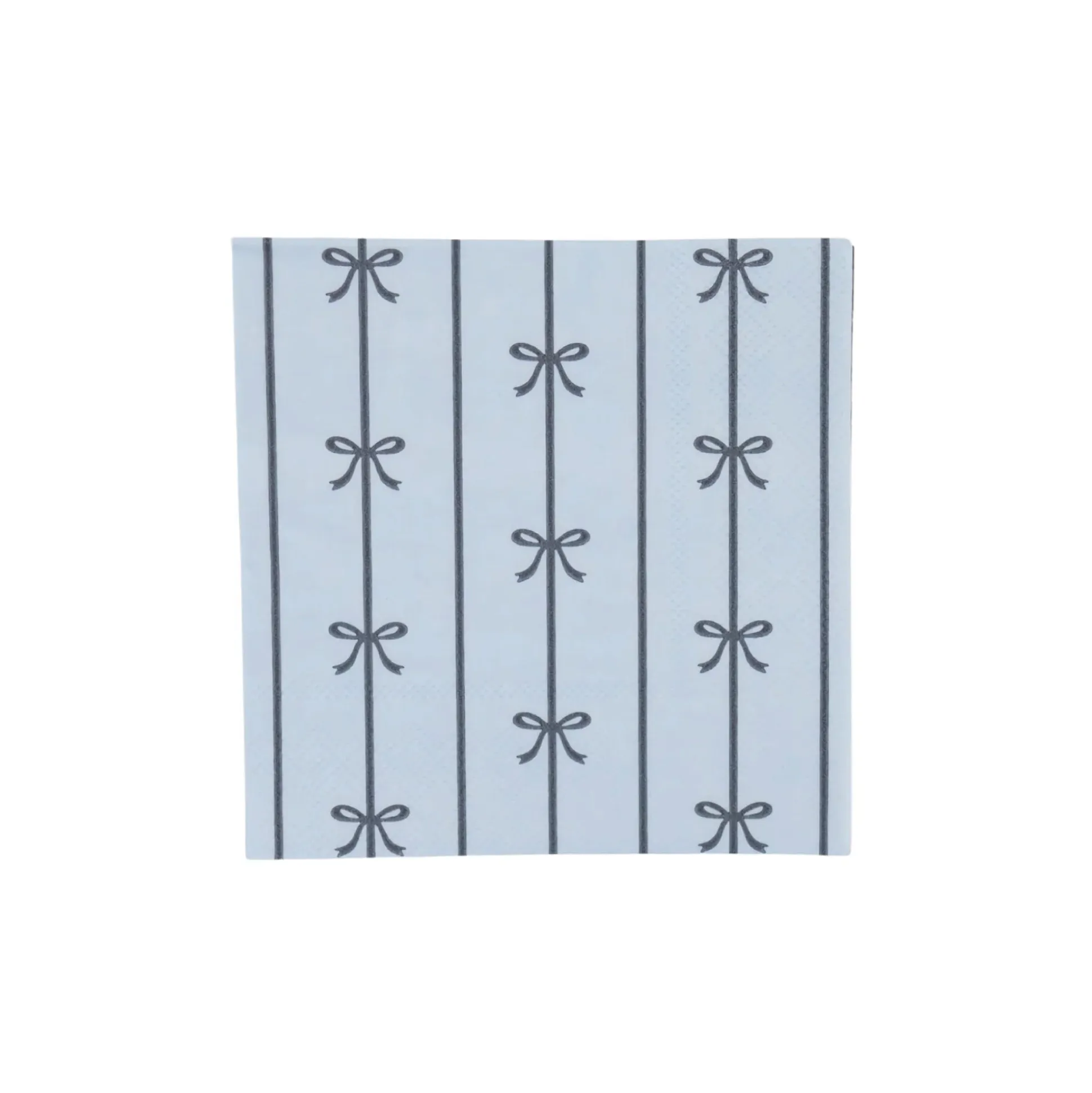 Signature Blue Bow Dessert Napkins 20ct
