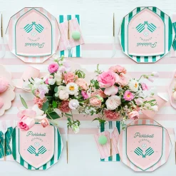 Signature Pink Bow Dessert Napkins 20ct