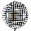Silver Disco Ball Orbz Foil Balloon