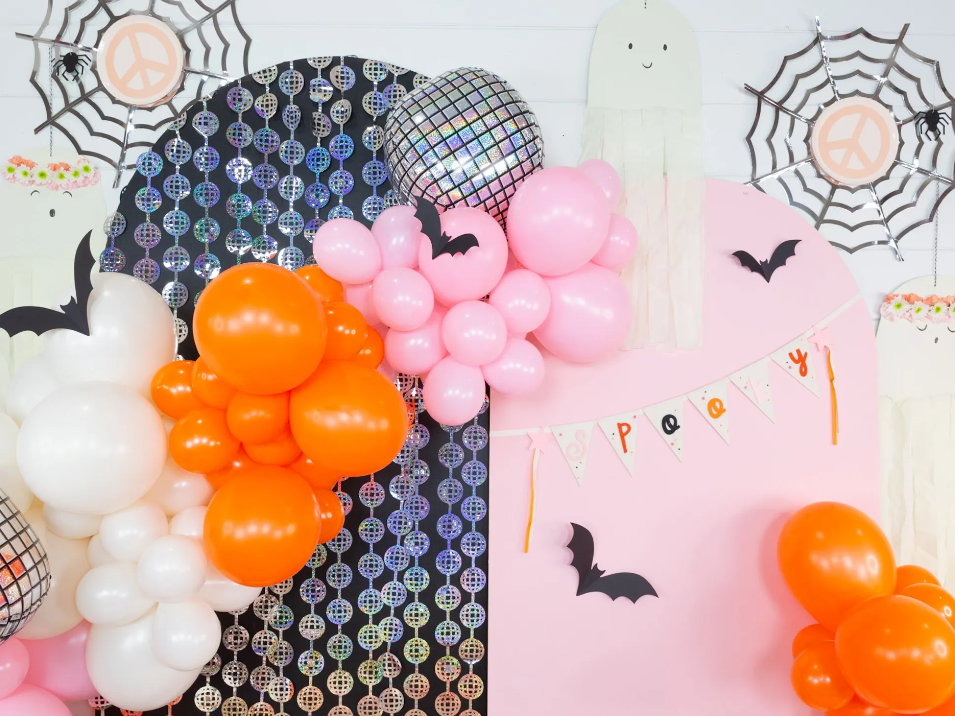 Silver Disco Ball Orbz Foil Balloon