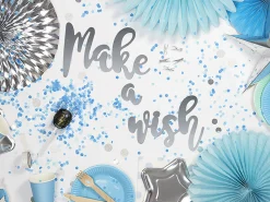 Silver Make A Wish Banner 2ft
