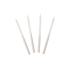 Silver Ombre Birthday Candles 16ct